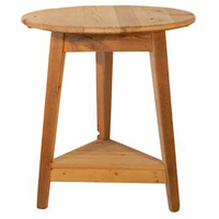 Round Shaker End Table